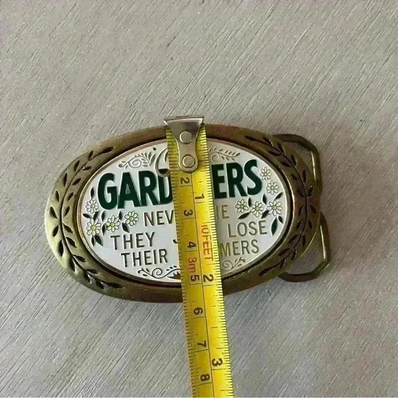 Vintage 80’s Solid Brass Aminco Belt Buckle - Picture 5 of 5